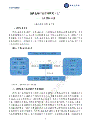 消费金融行业信用研究（上）：行业信用环境.pdf