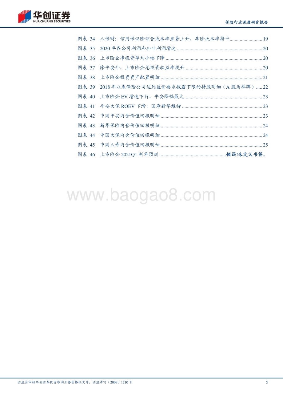 保险行业2020年报综述及2021Q1前瞻.pdf_第5页