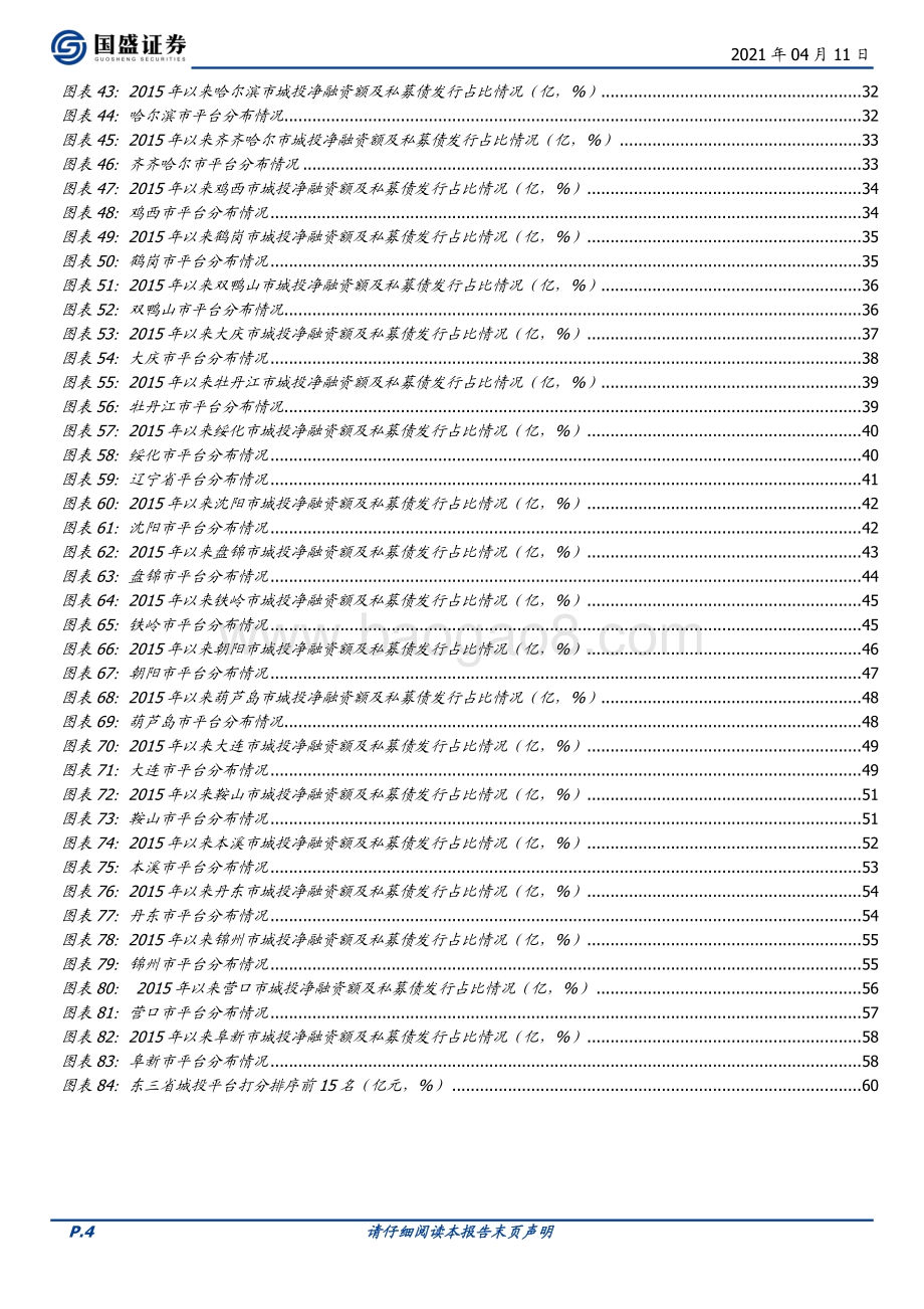 渐退债市之路——东三省城投债现状及梳理.pdf_第4页