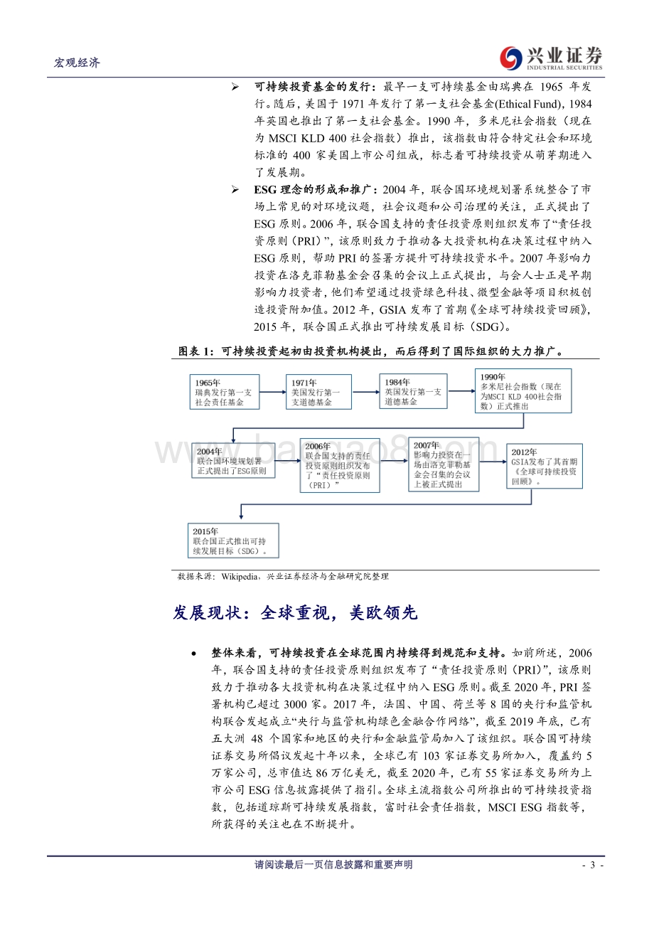 “碳中和”系列报告之二：可持续投资：历史、现状与展望.pdf_第3页