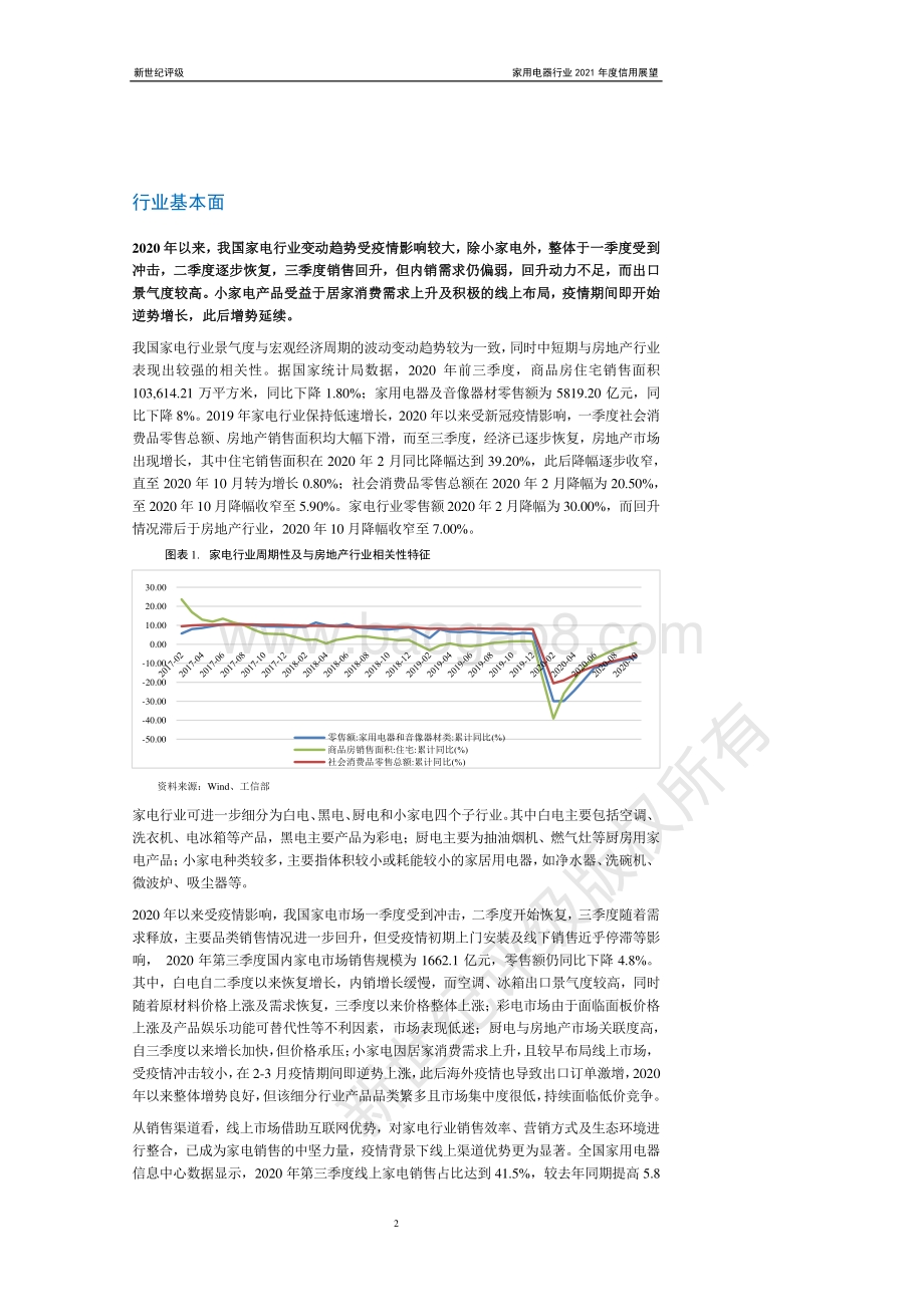 家用电器行业2021年度信用展望.pdf_第2页