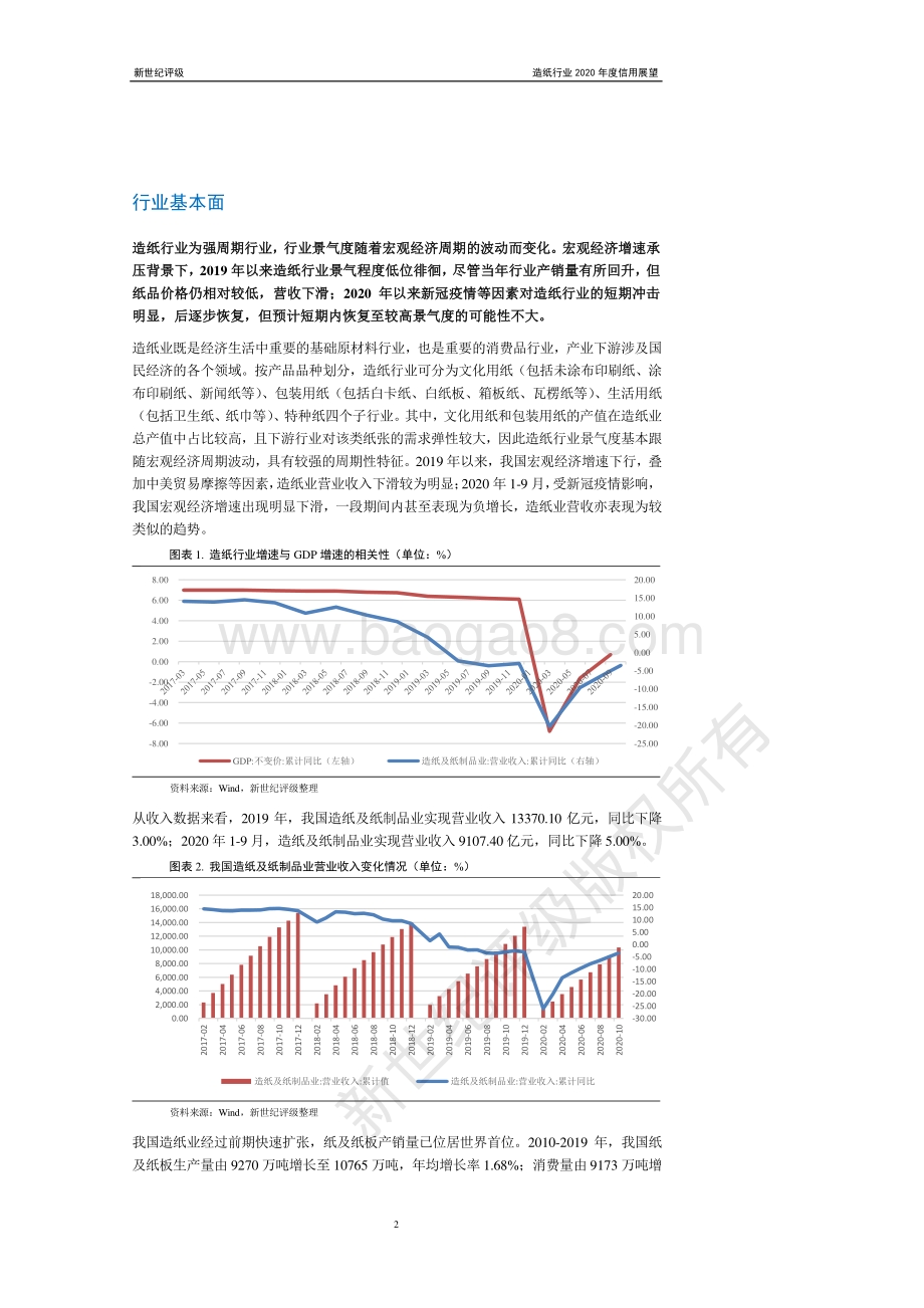 造纸行业2021年度信用展望.pdf_第2页