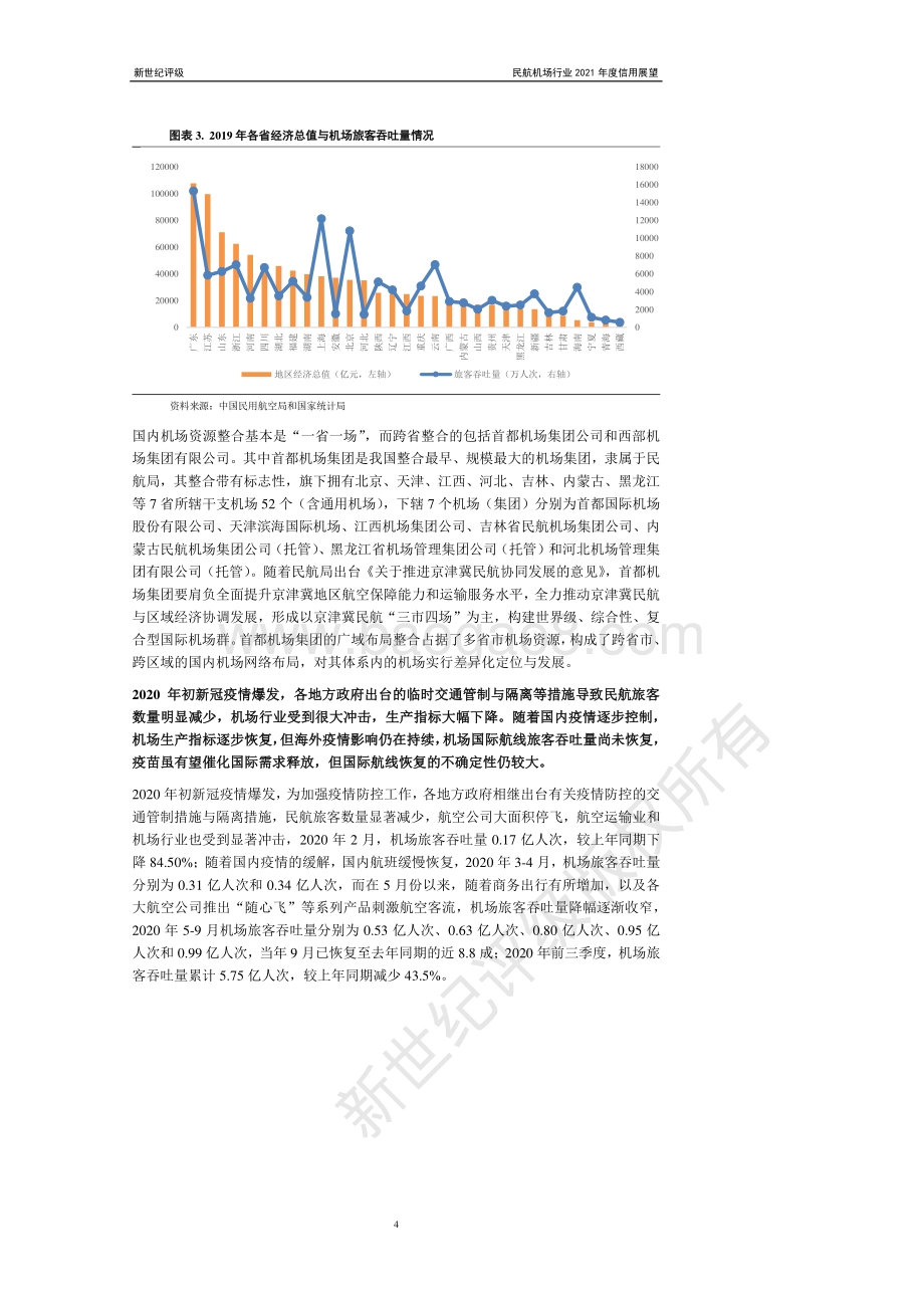 民航机场行业2021年度信用展望.pdf_第4页