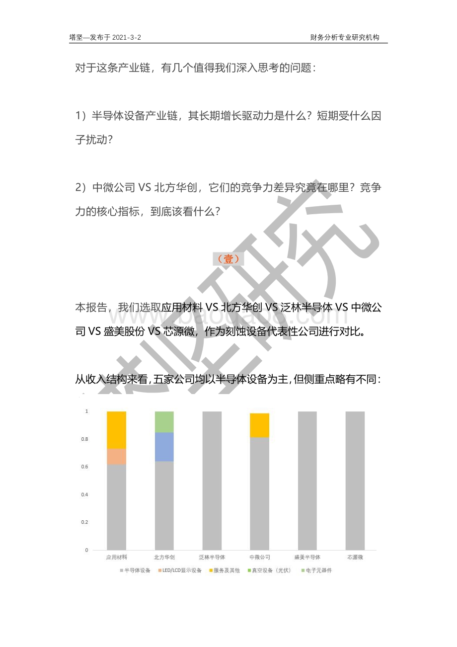 半导体设备产业链深度梳理：中微VS北方华创VS泛林半导体VS应用材料.pdf_第4页