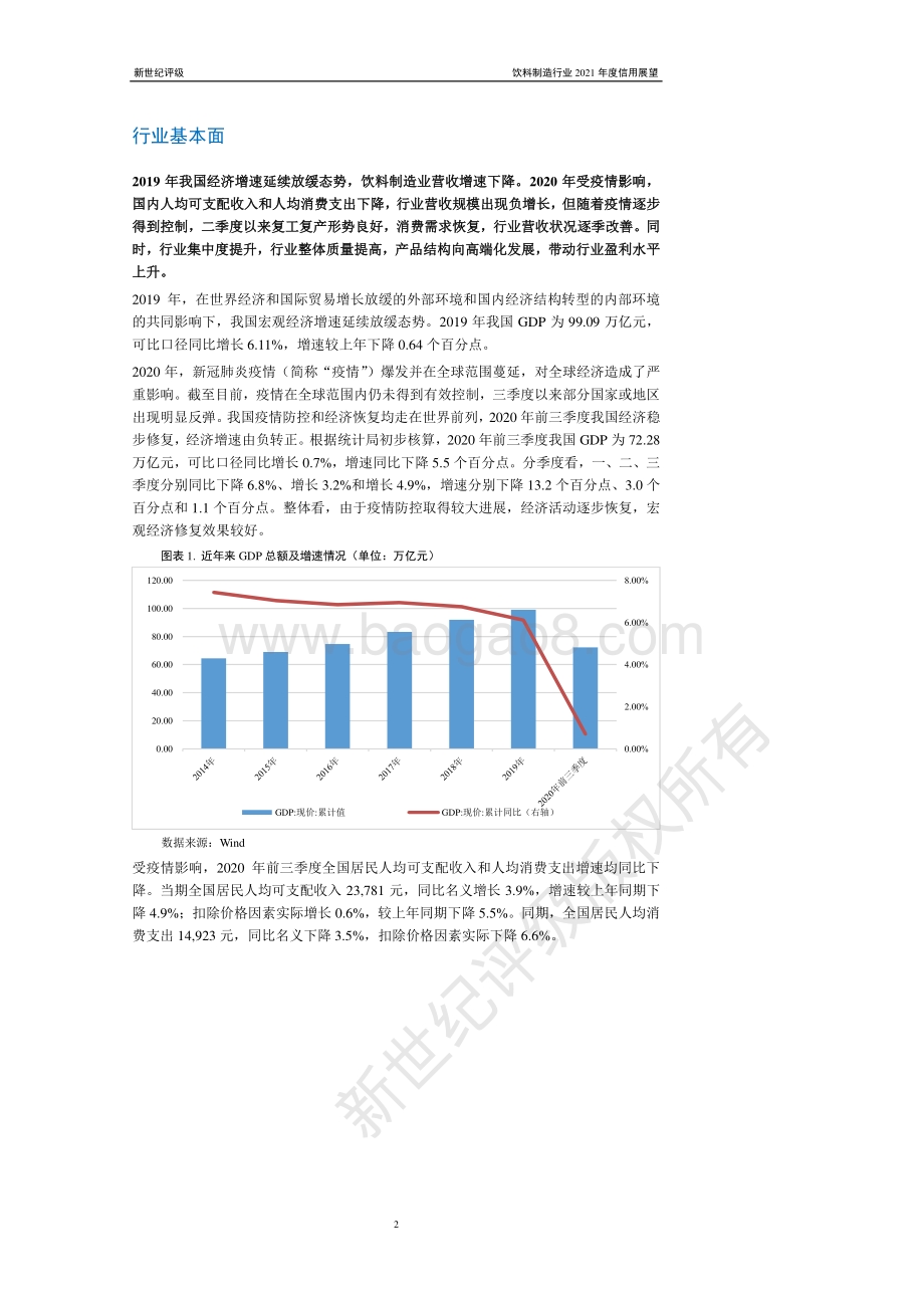 饮料制造行业2021年度信用展望.pdf_第2页