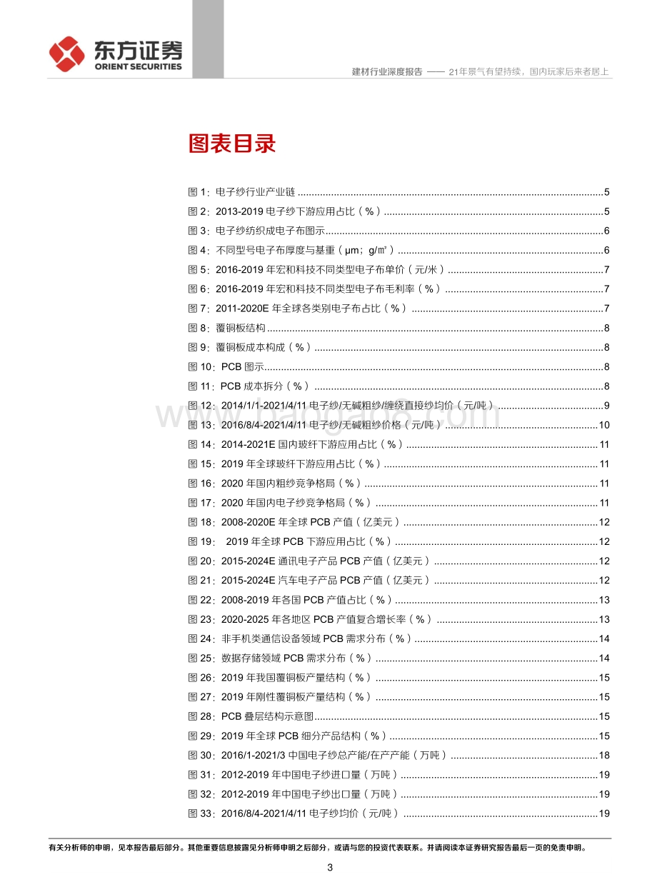 玻纤电子纱行业深度报告：21年景气有望持续国内玩家后来者居上.pdf_第3页