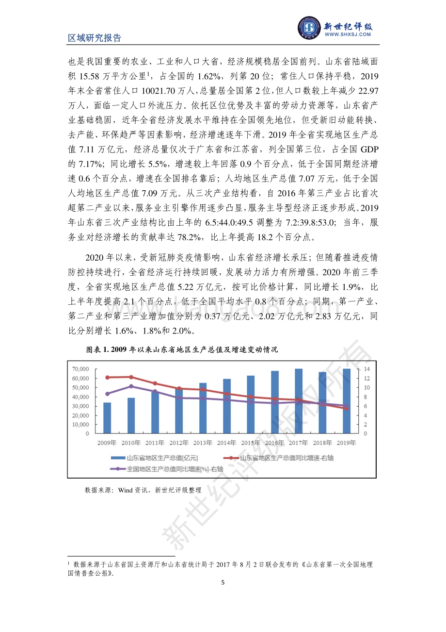 2020山东省及下辖各市经济财政实力与债务研究.pdf_第5页