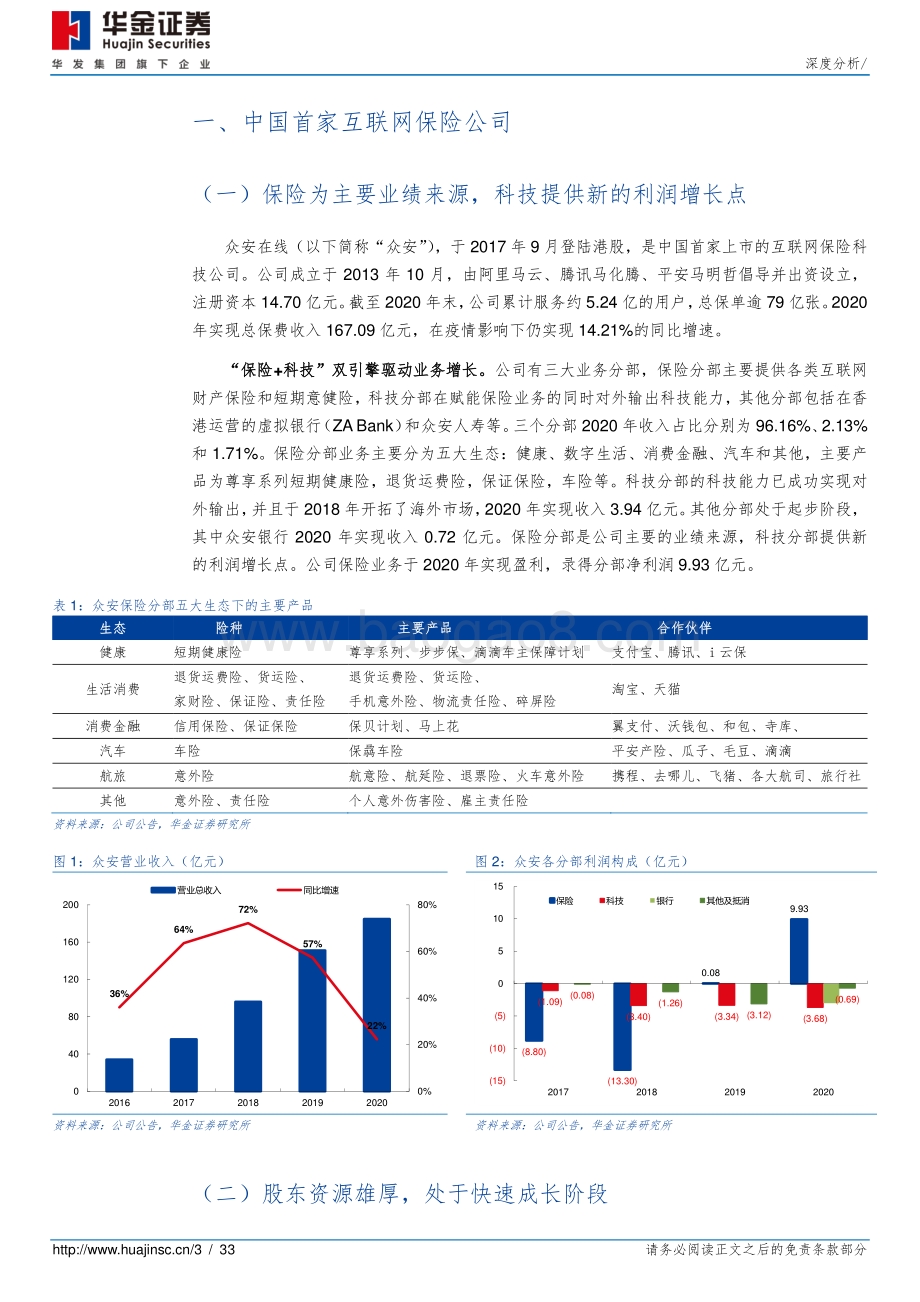 众安在线：快速成长的国内首家互联网保险公司.pdf_第3页