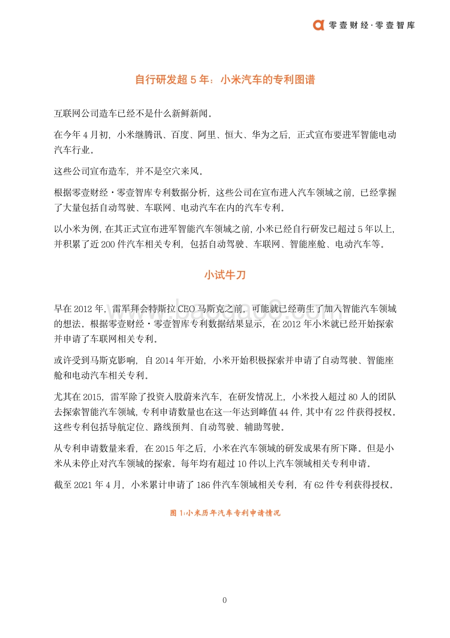 自行研发超5年：小米汽车的专利图谱.pdf_第2页