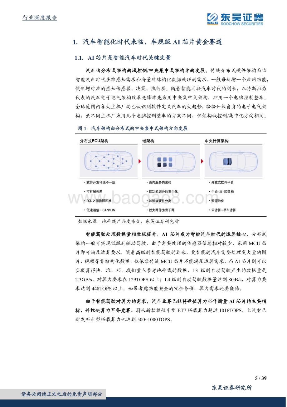 软件定义汽车AI芯片黄金赛道.pdf_第5页