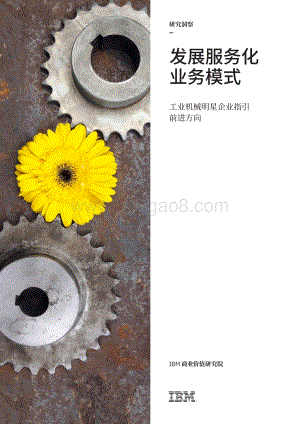 发展服务化业务模式：工业机械明星企业指引前进方向.pdf