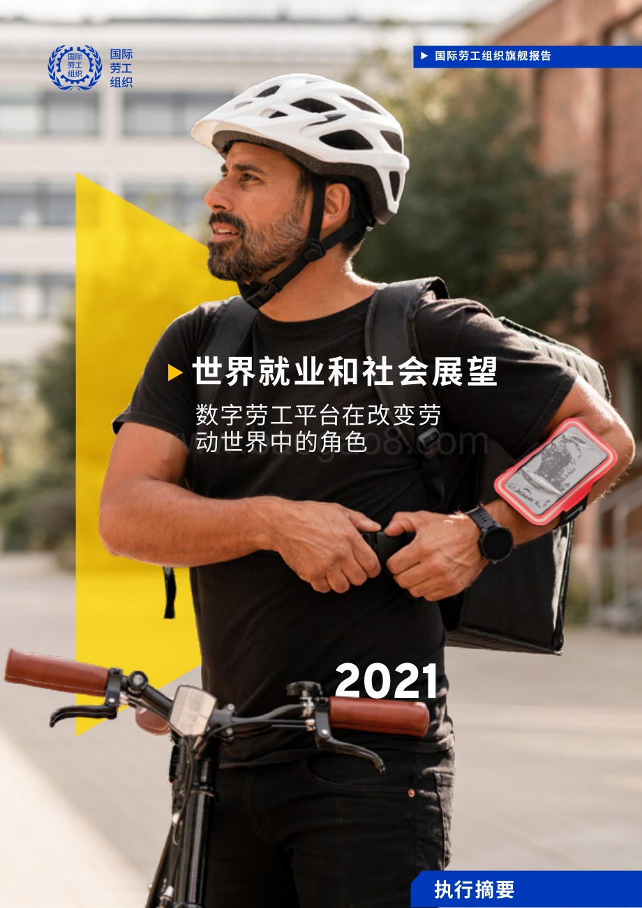 2021世界就业和社会展望：数字劳工平台在改变劳动世界中的角色.pdf_第1页