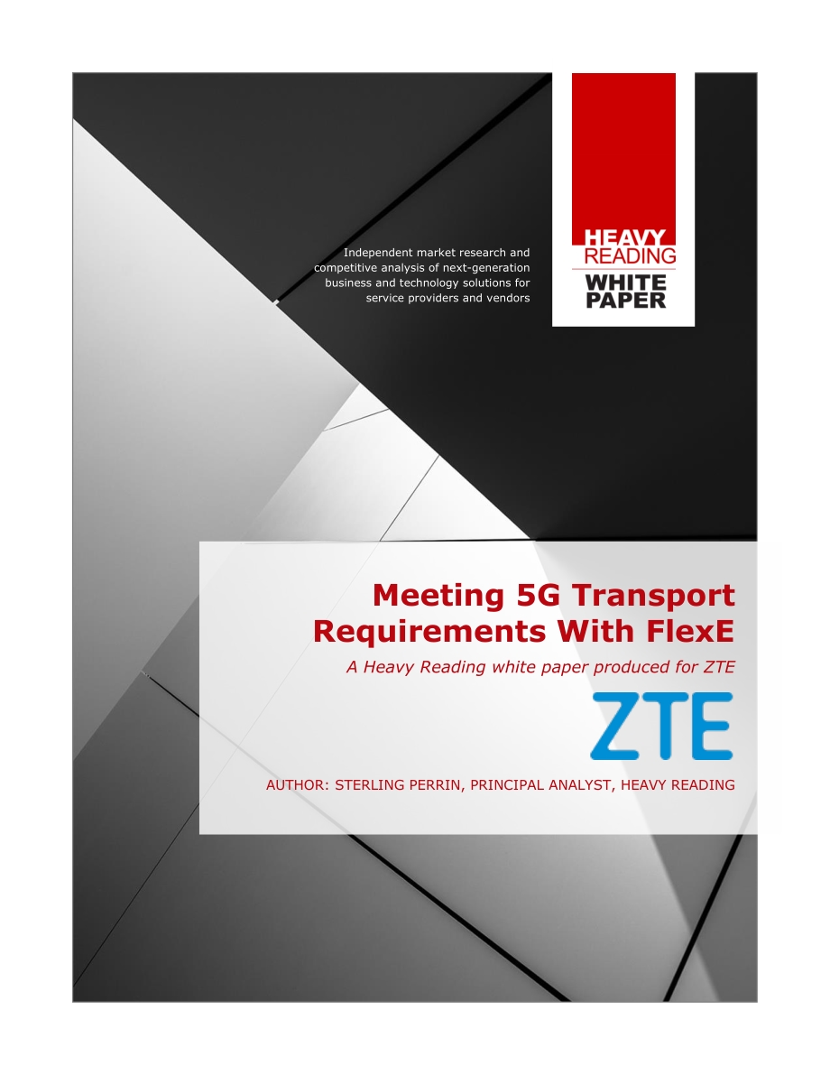 FlexE拥抱5G承载（英文版）.pdf_第1页