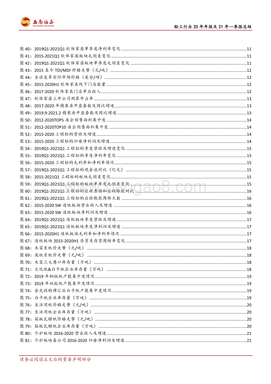 轻工行业20年年报及21年一季报总结.pdf_第5页
