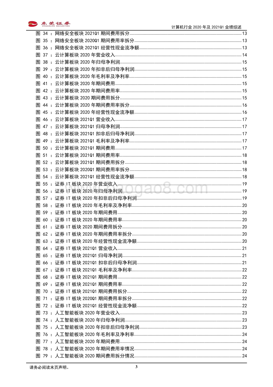 计算机行业2020年及2021Q1业绩综述.pdf_第3页
