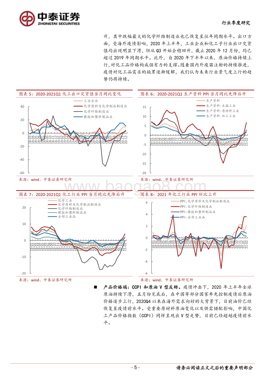 化工行业2020年年报及2021年一季报总结.pdf_第5页