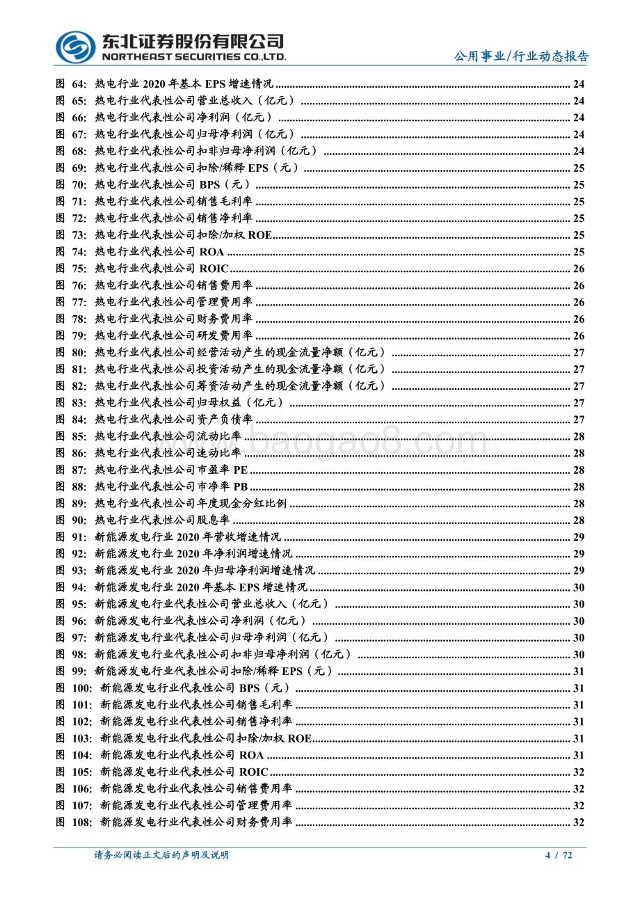 电力环保行业2020年报及2021一季报总结.pdf_第4页