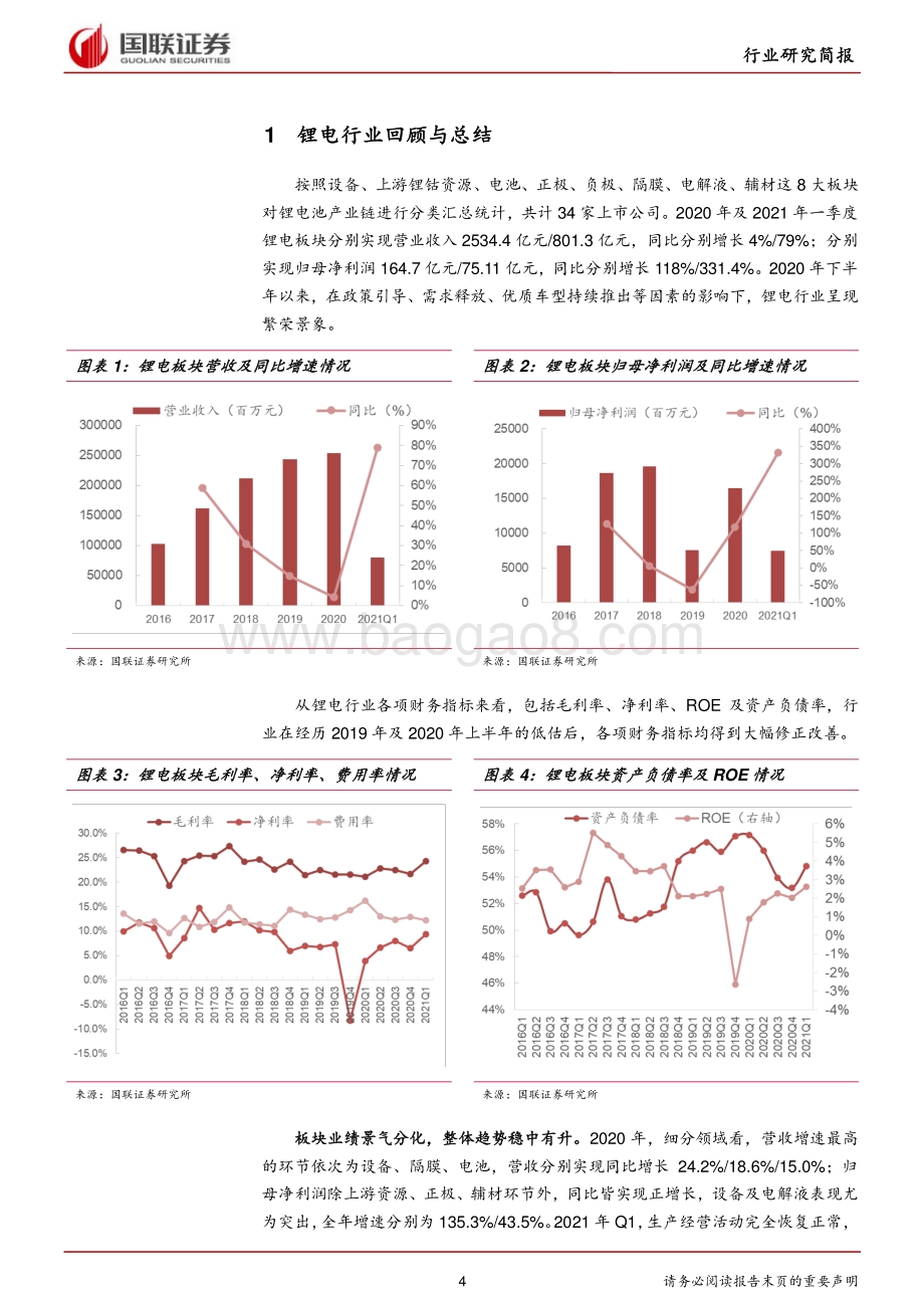 锂电行业2020年报及2021Q1总结.pdf_第4页