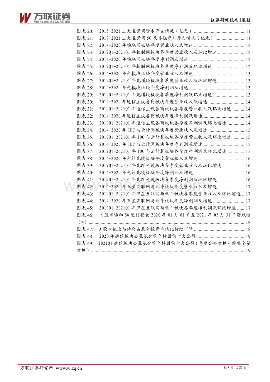 通信行业2020年年报及2021年一季报综述(1).pdf_第3页