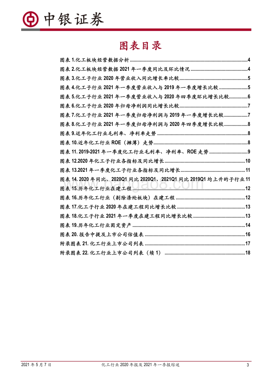 化工行业2020年报及2021年一季报综述.pdf_第3页