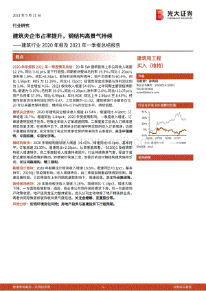 建筑行业2020年报及2021年一季报总结报告.pdf