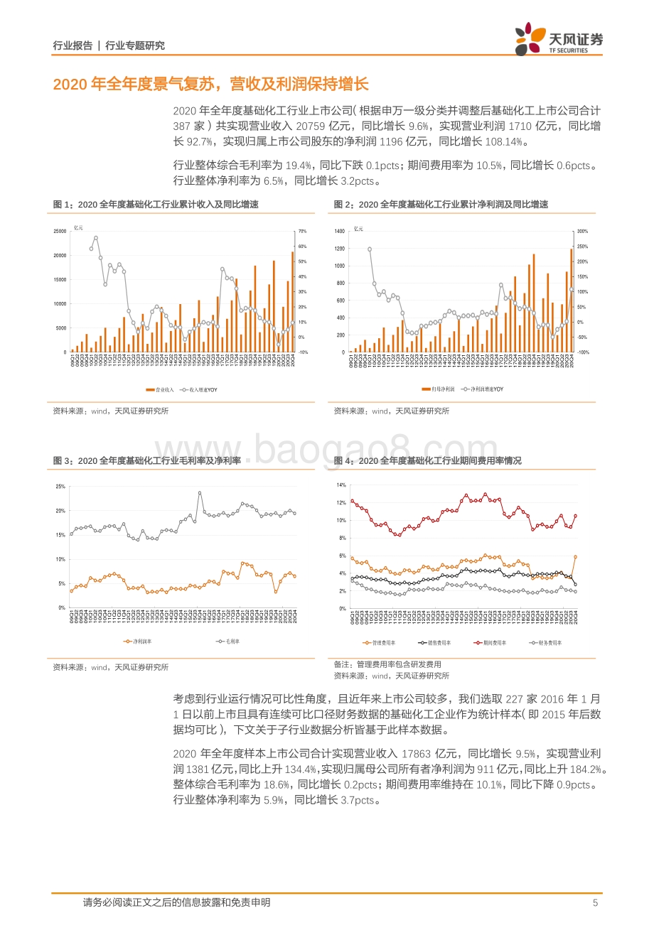化工行业专题研究：2020年景气复苏2021一季度盈利大幅提升.pdf_第5页