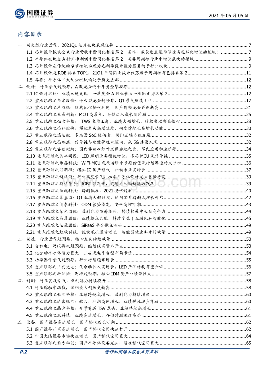 半导体：历史级别景气继续演绎.pdf_第2页