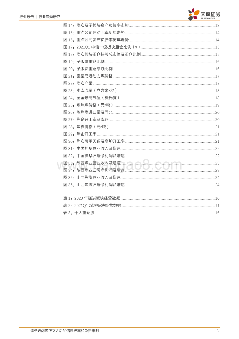 煤炭开采20年年报&21年一季报总结.pdf_第3页