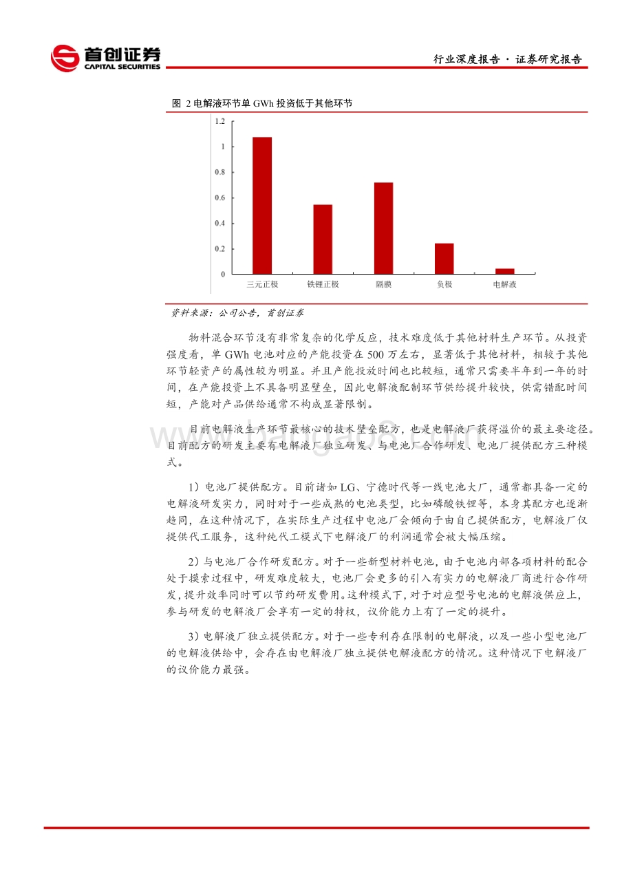 电气设备行业深度报告：电解液格局持续优化原材料才是核心战场.pdf_第5页