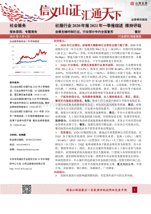 社服行业2020年报2021年一季报综述.pdf