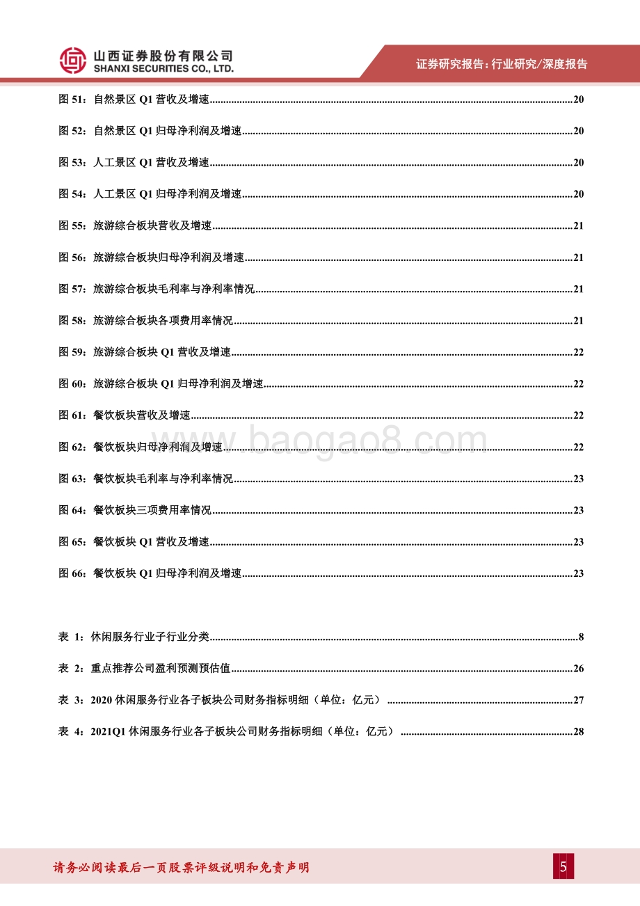 社服行业2020年报2021年一季报综述.pdf_第5页