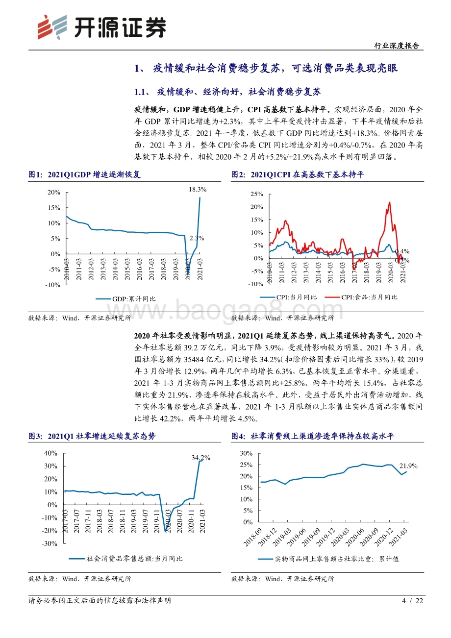 零售行业2020年报&2021年一季报综述.pdf_第4页