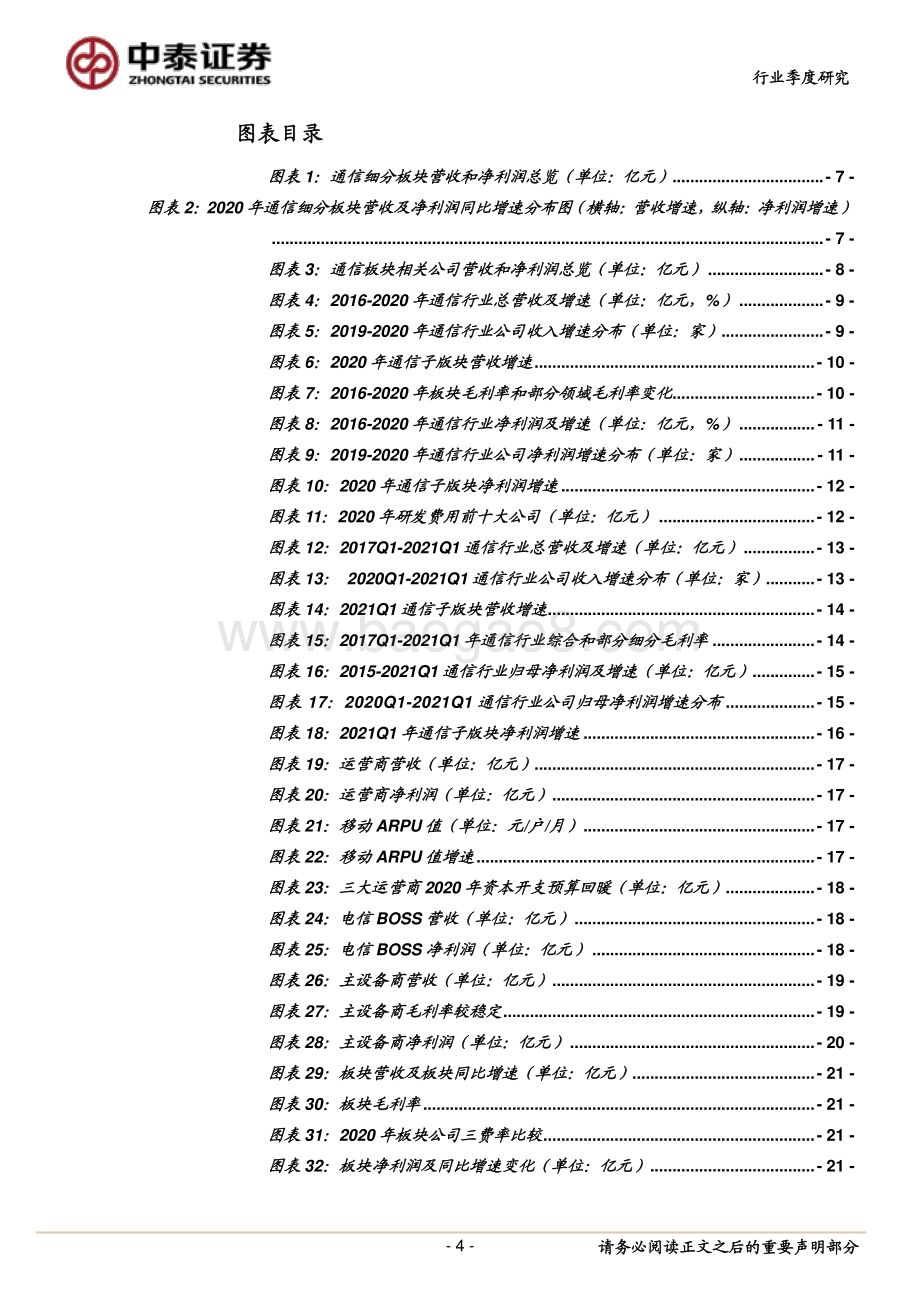 通信行业2020年报&2021一季报综述.pdf_第4页