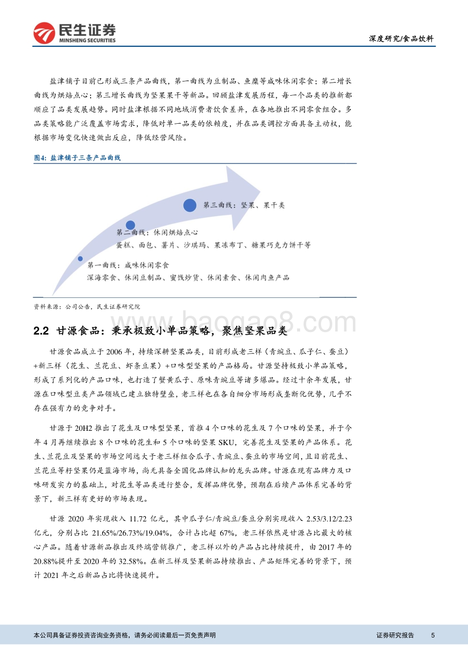盐津铺子与甘源食品对比深度报告：如何看待KA散装模式发展？关注产品渠道双重优势.pdf_第5页