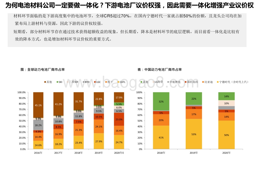2021锂电材料行业一体化降本的龙头公司研究报告.pptx_第5页