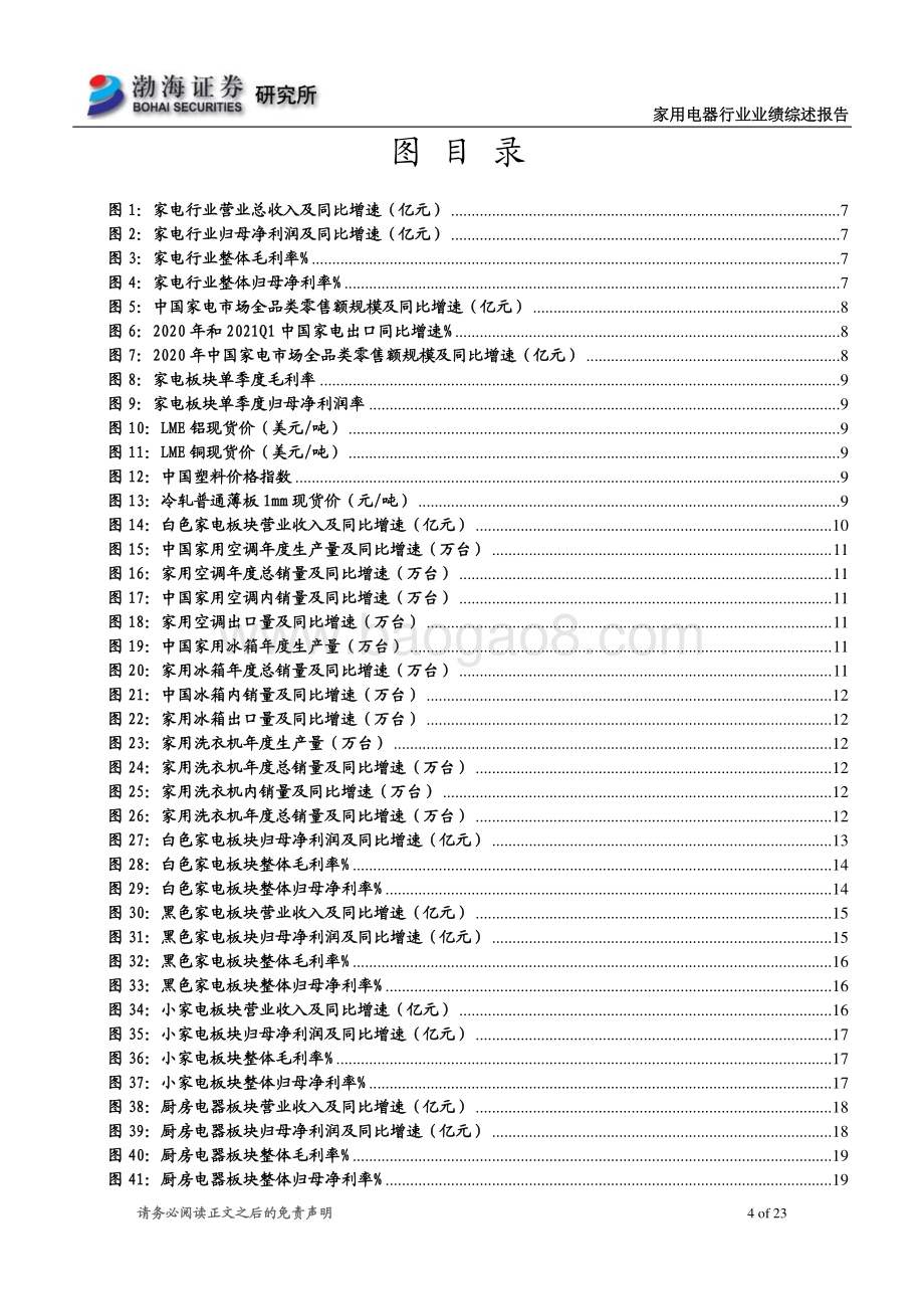 家电行业2020年年报及2021年一季报综述.pdf_第4页