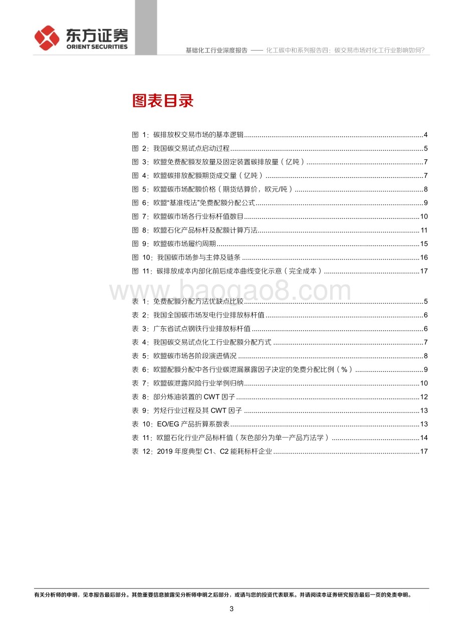 碳中和系列报告四：碳交易市场对化工行业影响如何？.pdf_第3页