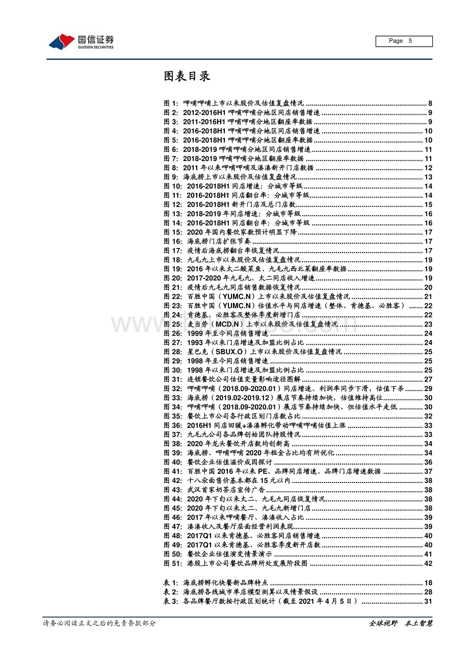 餐饮行业系列深度研究之三：谁是影响餐饮龙头估值的关键因子？.pdf_第5页