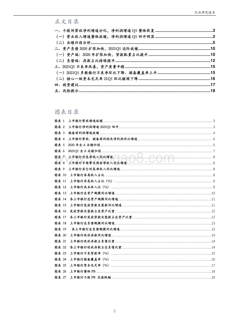 上市银行2020年年报及2021Q1季报综述.pdf_第2页