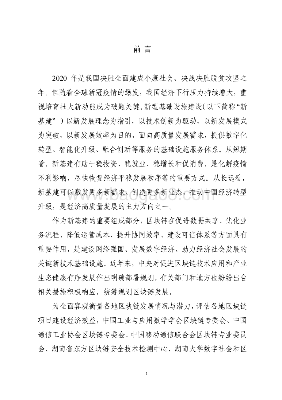 2020年上半年中国城市区块链综合指数报告.pdf_第5页