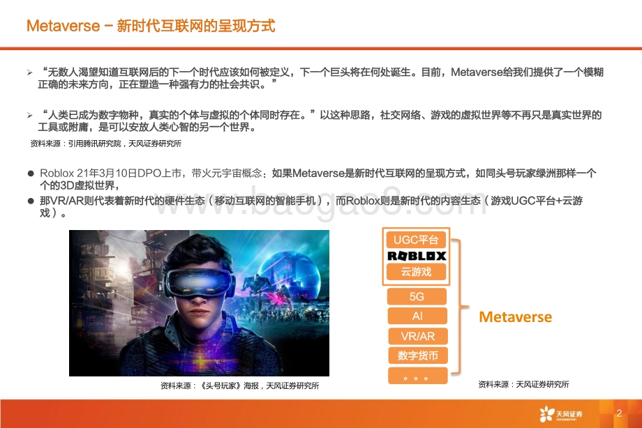 Roblox深度报告：Metaverse第一股元宇宙引领者.pdf_第2页