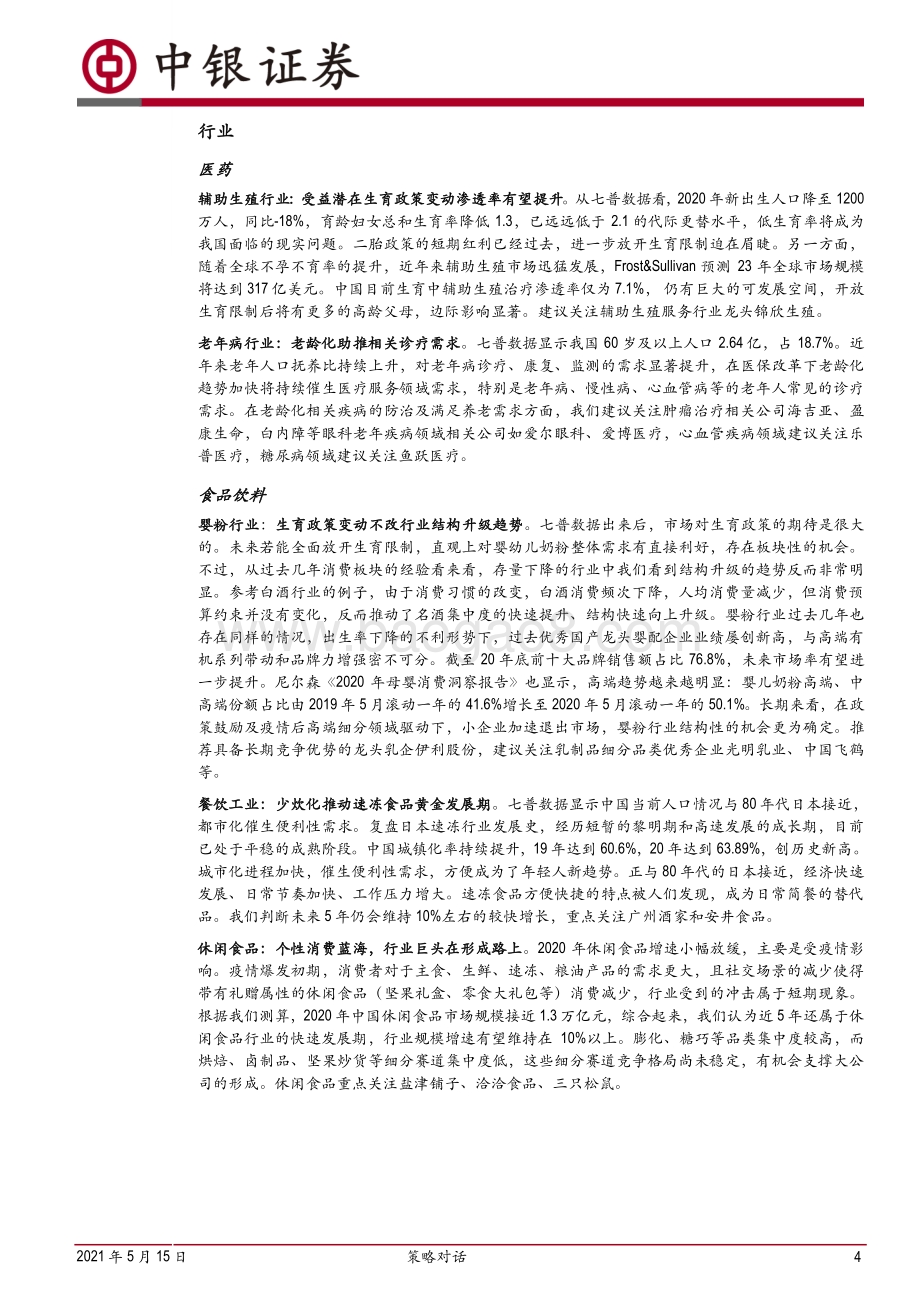 聚焦七普：人口变化趋势与潜在投资方向.pdf_第4页