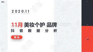 2020年11月美妆个护品牌抖音数据分析.pdf