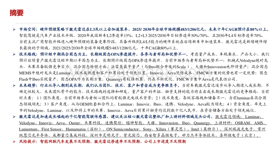 2021智能驾驶传感器发展前景研究报告.pdf_第2页