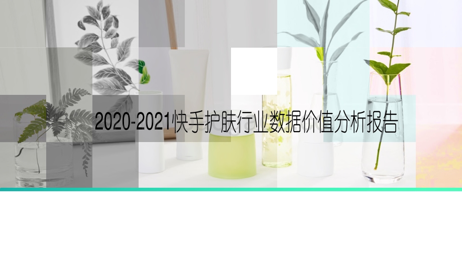 2020-2021快手护肤行业数据价值分析报告.pdf_第1页