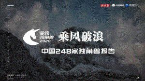 中国248家独角兽报告.pdf
