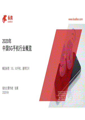 2020年中国5G手机行业概览.pdf