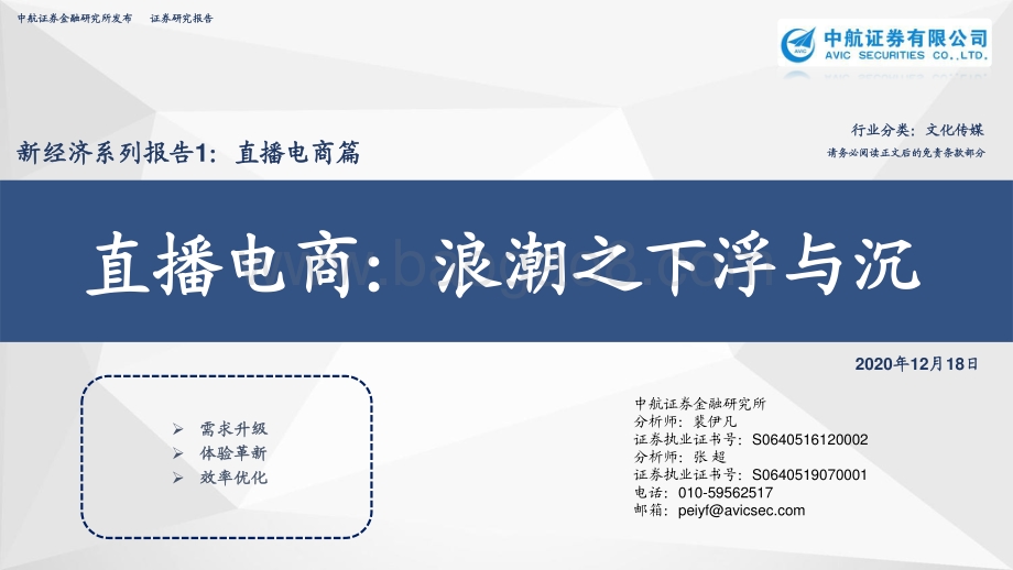 直播电商：浪潮之下浮与沉.pdf_第1页