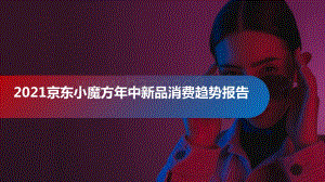 2021京东小魔方年中新品消费趋势报告.pptx