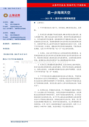 2021年A股市场中期策略展望：退一步海阔天空.pdf